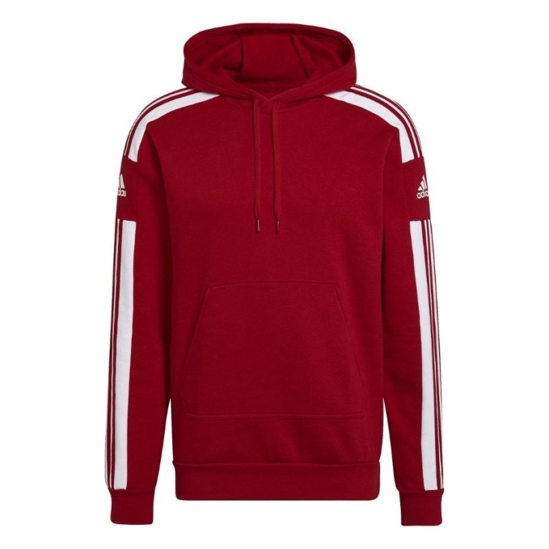 Bluza męska adidas Squadra 21 Sweat Hoody czerwona HC6282 L