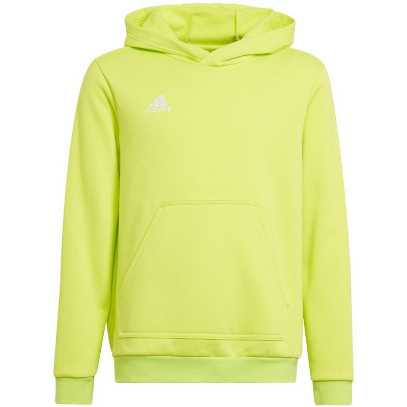 Bluza dla dzieci adidas Entrada 22 Hoody limonkowa HC5069 152cm