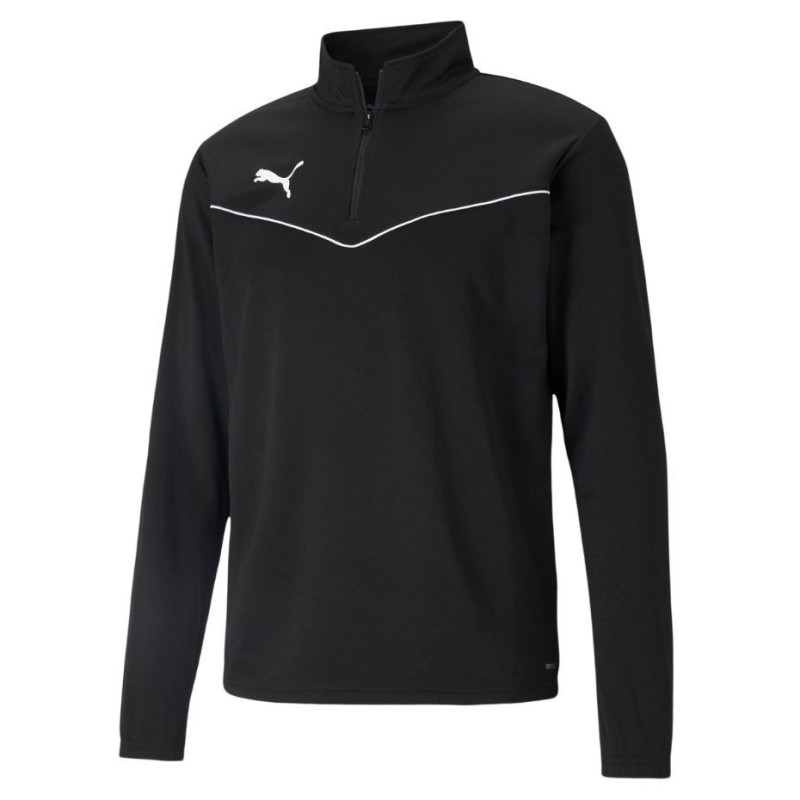 Bluza męska Puma teamRISE 1 4 Zip Top czarna 657394 03 M