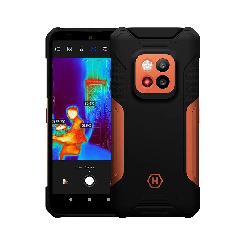 Smartfon HAMMER Construction 2 Thermal 5G (Orange) DS 6.58" IPS 1080x2408/2GHz/256GB/8GB RAM/Android 14/microSD/WiFi,BT,5G Smartfon HAMMER Construction 2 Thermal 5G (Orange) DS 6.58" IPS 1080x2408/2GHz/256GB/8GB RAM/Android 14/microSD/WiFi,BT,5G