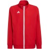 Bluza dla dzieci adidas Entrada 22 Presentation Jacket czerwona H57540 140cm