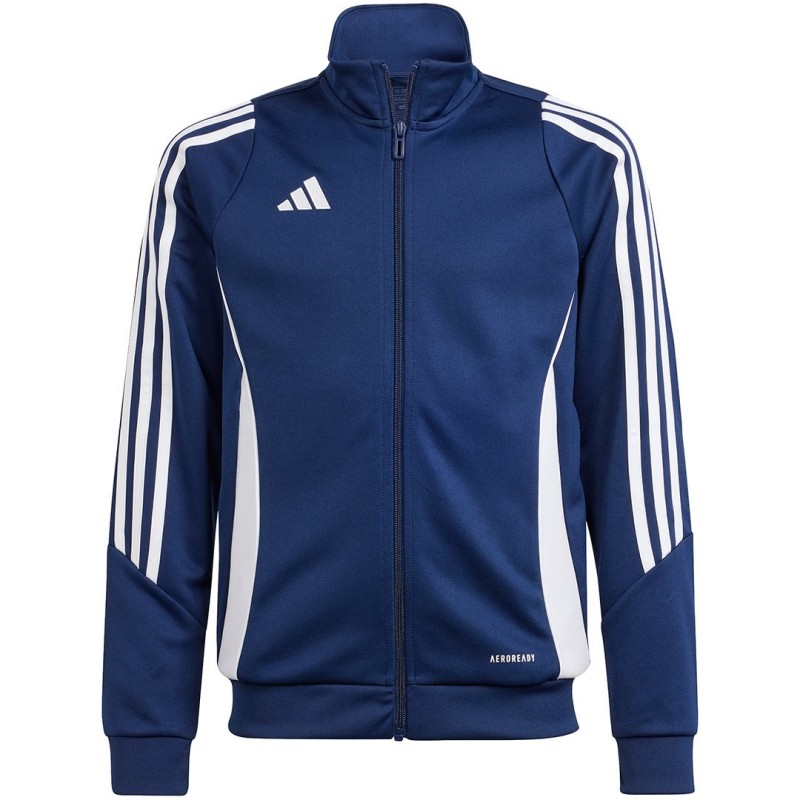 Bluza dla dzieci adidas Tiro 24 Training granatowa IR7501 140cm