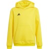 Bluza dla dzieci adidas Entrada 22 Hoody żółta HI2142 116cm