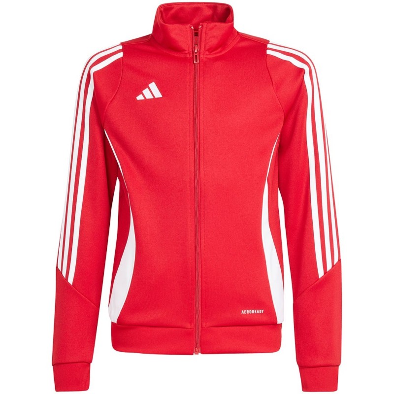 Bluza dla dzieci adidas Tiro 24 Training czerwona IR7502 152cm