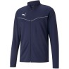 Bluza męska Puma teamRISE Training Poly Jacket granatowa 657392 06 S