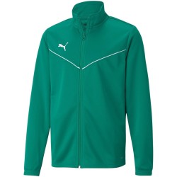 Bluza dla dzieci Puma teamRISE Training Poly Jacket Jr zielona 657393 05 152cm