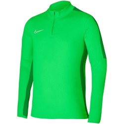 Bluza męska Nike DF Academy 23 SS Drill zielona DR1352 329 M