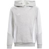 Bluza dla dzieci adidas Tiro 24 Hooded Sweat szara IR7505 116cm