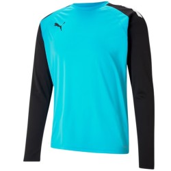 Bluza bramkarska męska Puma teamPACER GK LS niebiesko-czarna 704933 40 L