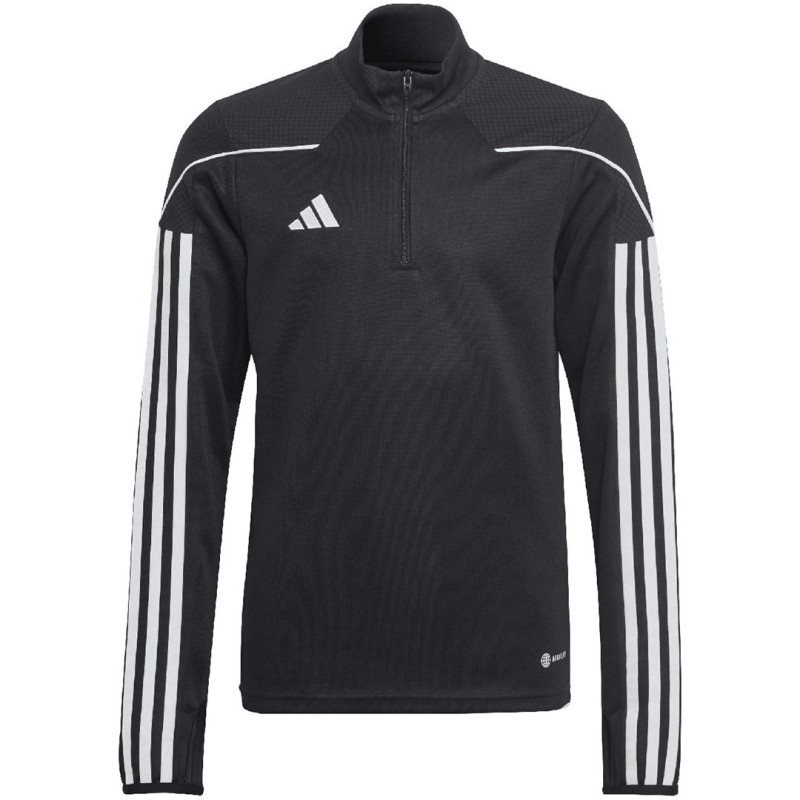 Bluza dla dzieci adidas Tiro 23 League Training Top czarno-biała HS3487 140cm