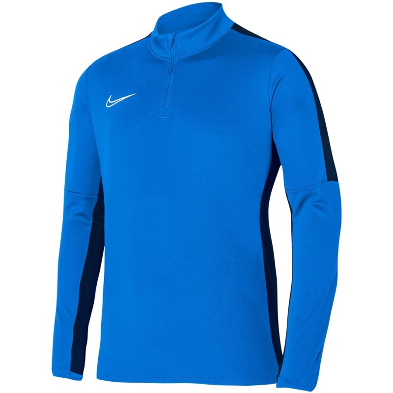 Bluza męska Nike DF Academy 23 SS Drill niebieska DR1352 463 2XL