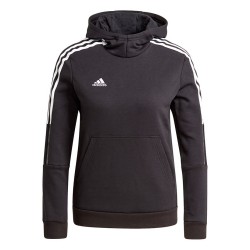 Bluza dla dzieci adidas Tiro 21 Sweat Hoody czarna GM7326 116cm