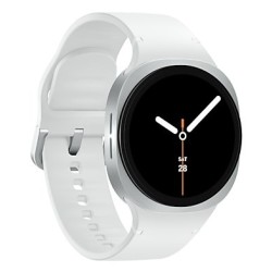Samsung Galaxy Watch 8 3,3 cm (1.3") AMOLED 40 mm Cyfrowy 438 x 438 px Ekran dotykowy 4G Srebrny Wi-Fi GPS