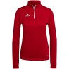 Bluza damska adidas Entrada 22 Top Training czerwona H57551 L