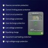 Solarny regulator ładowania MPPT z czujnikiem temperatury Qoltec 30A 12V/24V LCD 2xUSB Bluetooth APP GEL LiFePO4 Solarny regulator ładowania MPPT z czujnikiem temperatury Qoltec 30A 12V/24V LCD 2xUSB Bluetooth APP GEL LiFePO4
