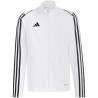 Bluza dla dzieci adidas Tiro 23 League Training biała HS3524 152cm