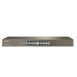 Tenda TEG1016G łącza sieciowe Nie zarządzany Gigabit Ethernet (10/100/1000) 1U Niebieski