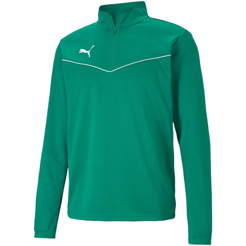 Bluza męska Puma teamRISE 1 4 Zip Top Pepper Gre zielona 657394 05 XL