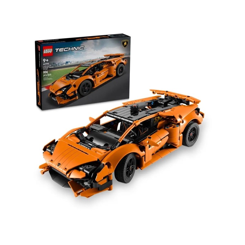 LEGO TECHNIC 42196 Pomarańczowe Lamborghini Huracán Tecnica LEGO TECHNIC 42196 Pomarańczowe Lamborghini Huracán Tecnica