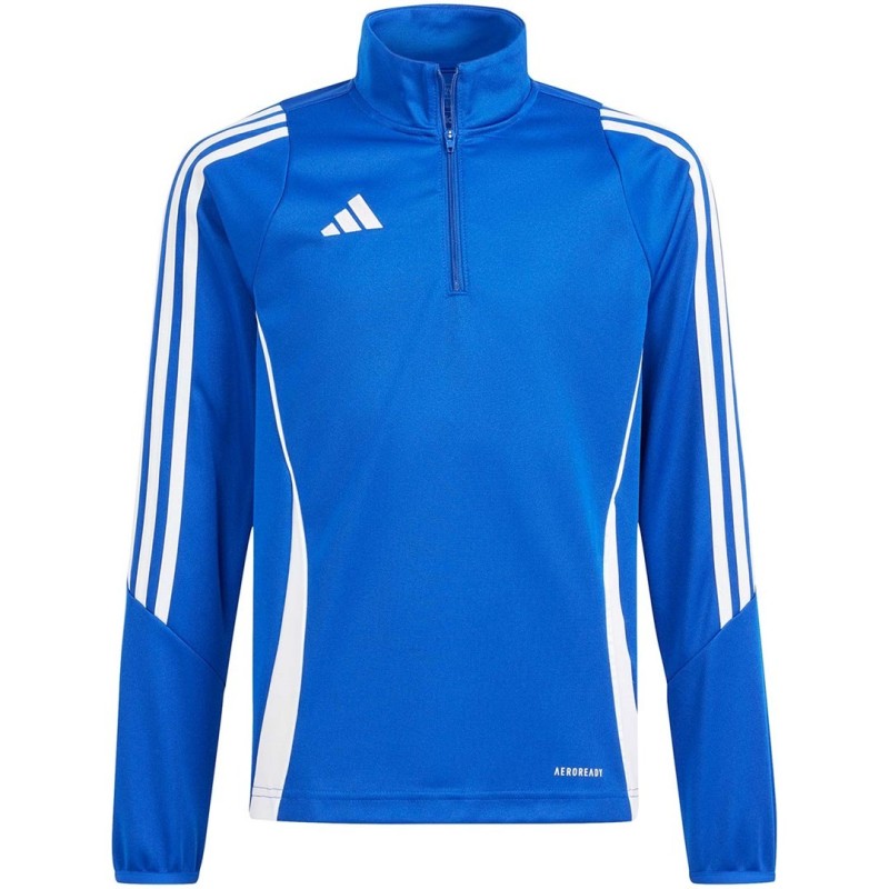 Bluza dla dzieci adidas Tiro 24 Training Top niebieska IR9364 164cm