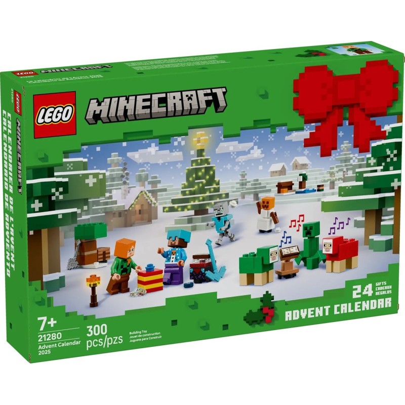LEGO Minecraft 21280 Kalendarz adwentowy 2025