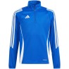 Bluza dla dzieci adidas Tiro 24 Training Top niebieska IR9364 140cm