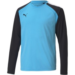 Bluza bramkarska dla dzieci Puma teamPACER GK LS Jersey niebieska 704939 40 164cm