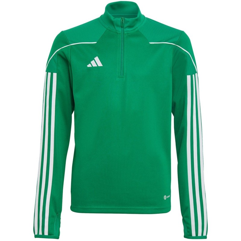 Bluza dla dzieci adidas Tiro 23 League Training Top zielona IB8473 128cm