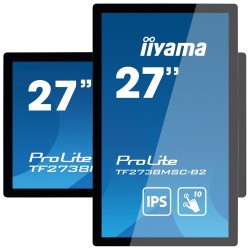 iiyama ProLite TF2738MSC-B2 monitor komputerowy 68,6 cm (27") 1920 x 1080 px Full HD LED Ekran dotykowy Przeznaczony dla wielu