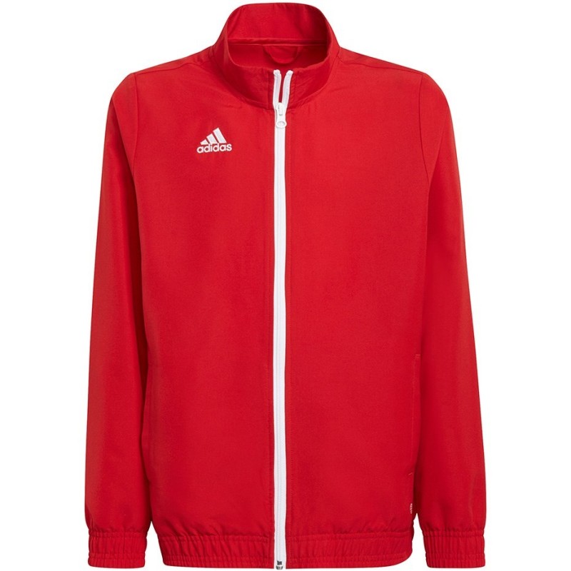 Bluza dla dzieci adidas Entrada 22 Presentation Jacket czerwona H57540 164cm