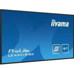 Monitor iiyama ProLite LE4341S-B2 - 43-calowy płaski ekran - 108 cm