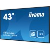 Monitor iiyama ProLite LE4341S-B2 - 43-calowy płaski ekran - 108 cm