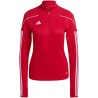 Bluza damska adidas Tiro 23 League Training Top czerwona HS3482 XL