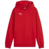 Bluza dla dzieci Puma Team Goal Casuals Hoddy czerwona 658619 01 164cm