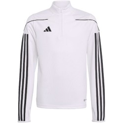 Bluza dla dzieci adidas Tiro 23 League Training Top biało-czarna IB8477 128cm