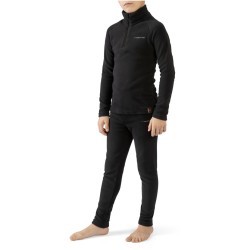 Bielizna dziecięca VIKING Arctis Set Polartec roz. 152-164cm czarna
