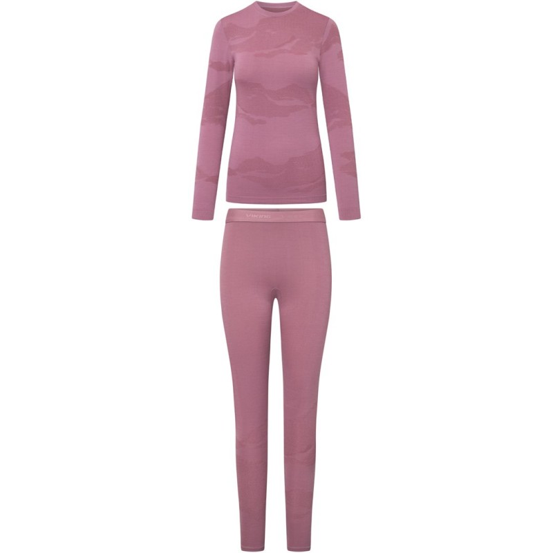 Bielizna damska VIKING Gasher Lady Set Merino roz. S różowa Bielizna damska VIKING Gasher Lady Set Merino roz. S różowa