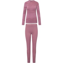 Bielizna damska VIKING Gasher Lady Set Merino roz. M różowa