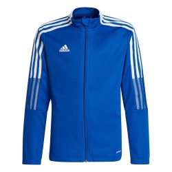 Bluza dla dzieci adidas Tiro 21 Track niebieska GM7315 164cm