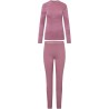 Bielizna damska VIKING Gasher Lady Set Merino roz. M różowa