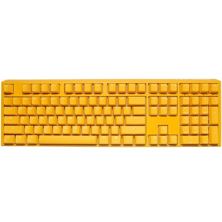 Klawiatura Ducky One 3 Gaming USB QWERTY angielski żółty
