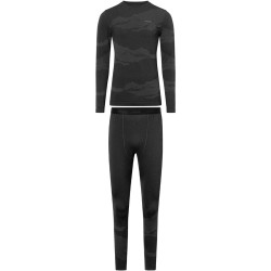 Bielizna męska VIKING Gasher Man Set Merino roz. L czarna