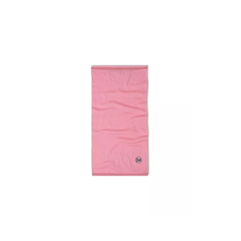Bandana dziecięca BUFF MERINO LIGHTWEIGHT SOLID ROSE PINK