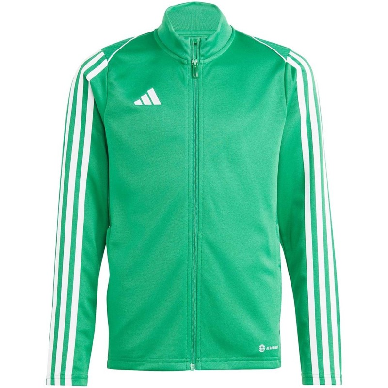 Bluza dla dzieci adidas Tiro 23 League Training zielona IC7872 116cm