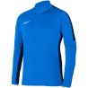 Bluza męska Nike DF Academy 23 SS Drill niebieska DR1352 463 M