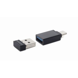 Gembird KBS-ECLIPSE-M500 klawiatura Dołączona myszka RF Wireless QWERTY US English Czarny