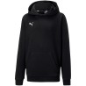 Bluza dla dzieci Puma teamGOAL 23 Casuals Hoody Jr czarna 656711 03 128