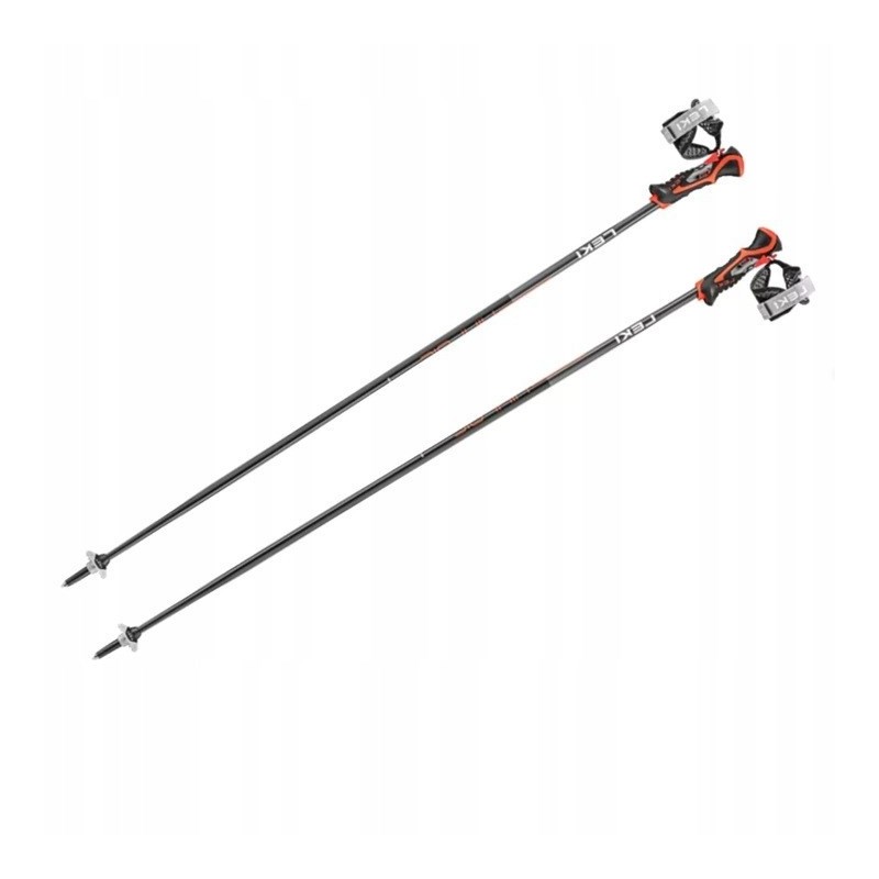 LEKI KIJE 3D AIRFOIL black/red 125 LEKI KIJE 3D AIRFOIL black/red 125