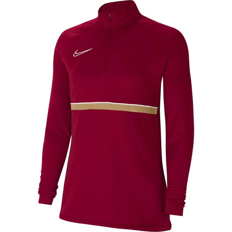 Bluza damska Nike Dri-Fit Academy bordowa CV2653 677 XS