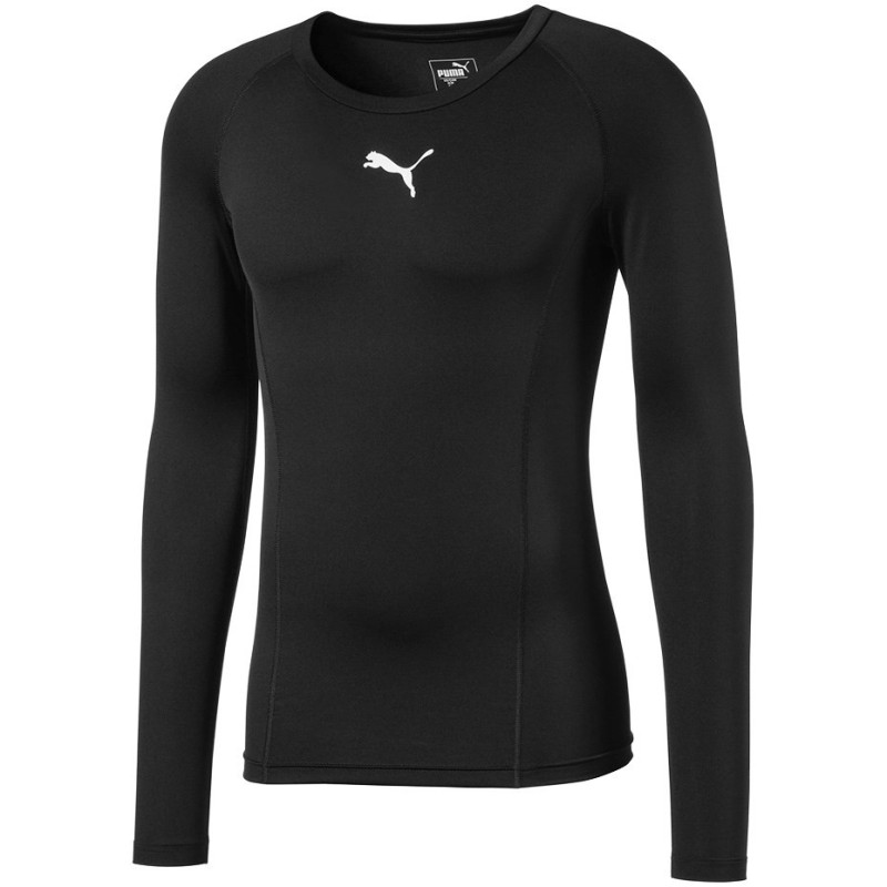 Koszulka męska Puma Liga Baselayer Tee LS czarna 655920 03 M